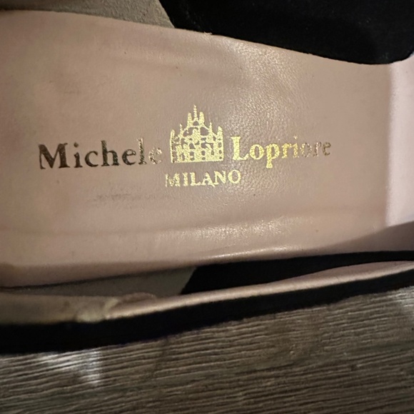 Michelle Lopriore Milano Black Suede Shoes - Picture 3 of 7